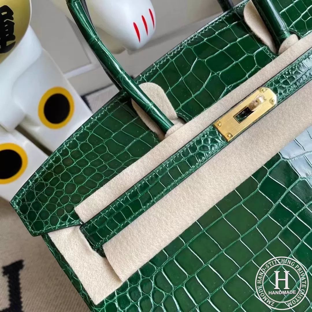 Hermes Birkin 35cm 67 Vert Fonce