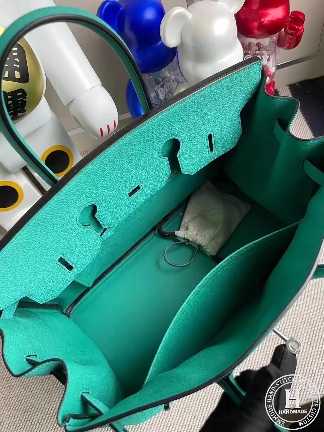 Hermes Birkin 35cm Togo U1 Vert Verone Hermes Birkin 35cm Togo U1 Vert Verone