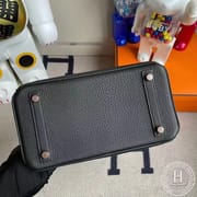 Hermes Birkin 25cm Touch 89 Noir Togo Shiny Nilo Crocodile
