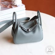 HERMES MINI LINDY 20 BAG TC 63 Vert amande