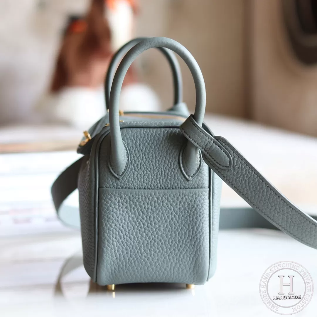 Mini lindy 20 clemence 63 Vert amande Mini lindy 20 clemence 63 Vert amande