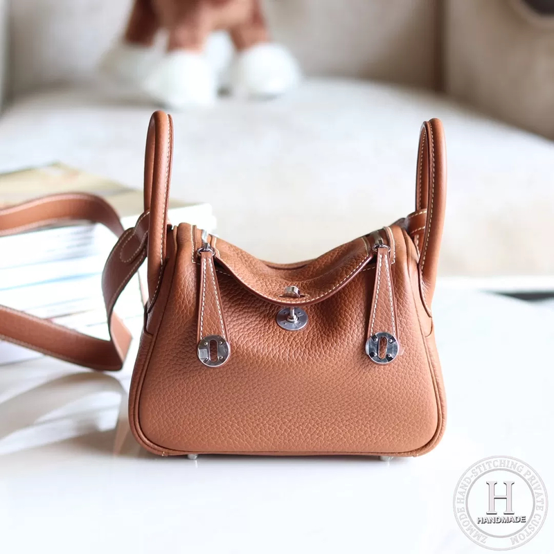 HERMES MINI LINDY 20 BAG CC37 GOLD CLEMENCE SHW ZMMODE