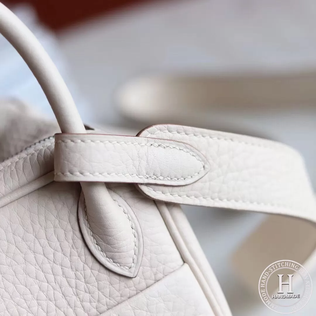 HERMES MINI LINDY 20 BAG TC 10 craie HERMES MINI LINDY 20 BAG TC 10 craie