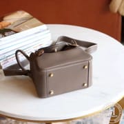 HERMES MINI LINDY 20 BAG TC18 Etoupe GHW