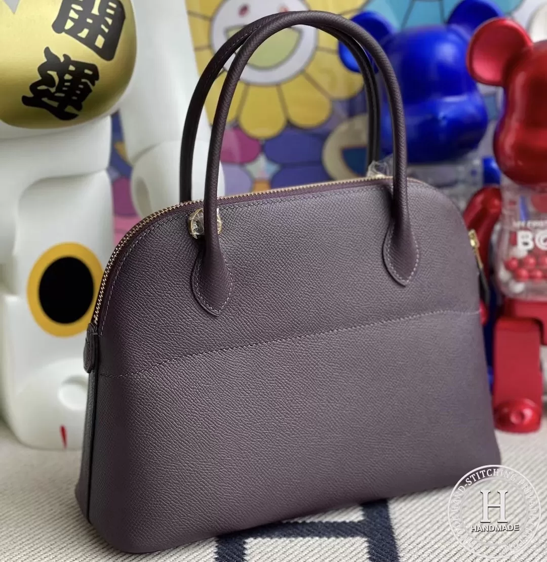 Hermes Bolide 27cm Epsom 59 Raisin Hermes Bolide 27cm Epsom 59 Raisin