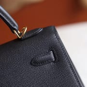 Kelly 25cm Togo leather CK89 Noir Gold Hermes zmmode-1913
