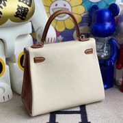 Kelly 25cm Togo leather CK89 Noir Gold Hermes zmmode-9905