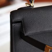 Kelly 25cm Togo leather CK89 Noir Gold Hermes zmmode-1913