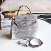 Kelly 25cm Togo leather CK89 Noir Gold Hermes zmmode-4816