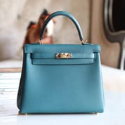 Kelly 25cm Togo W0 Vert Bosphore Ghw