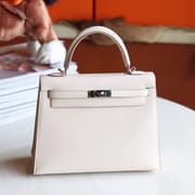 Kelly 25cm Epsom C10 Craie Phw
