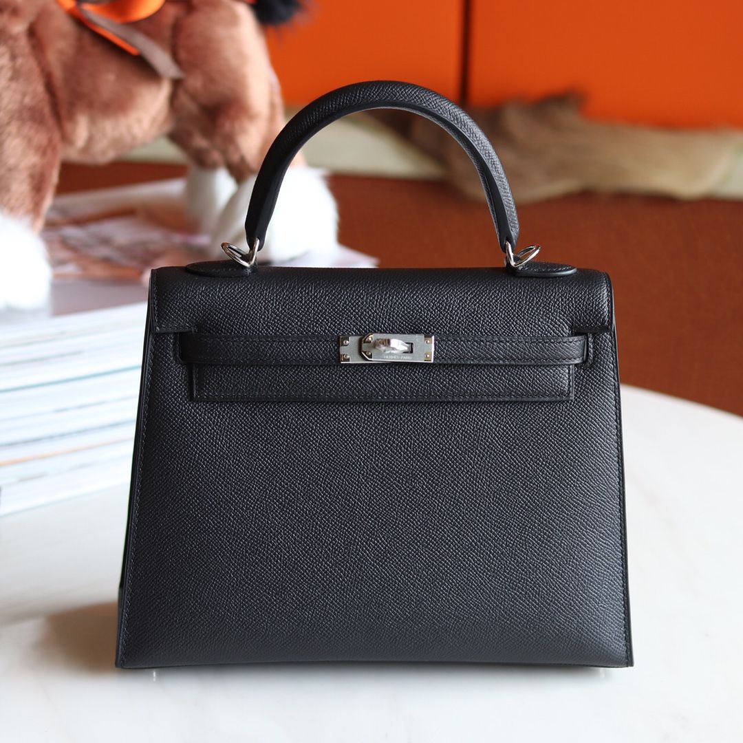 Kelly 25 Epsom 89 Noir GHW-0973