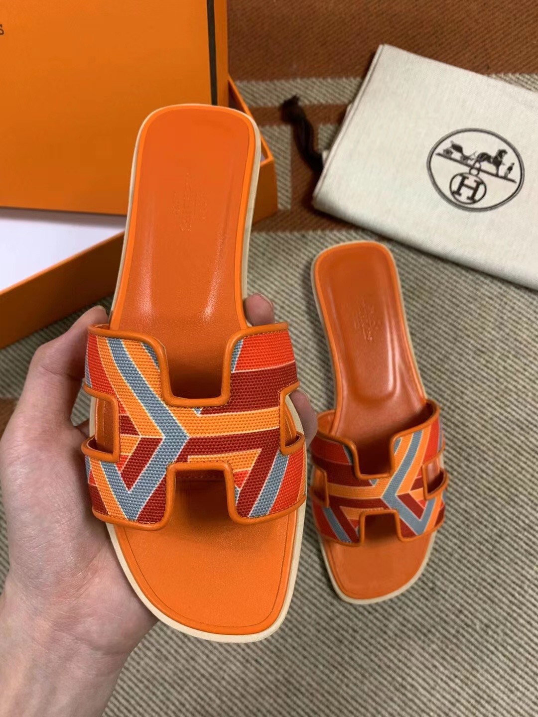 ZMMODE H Flat slipper skin epsom 34-42-6089