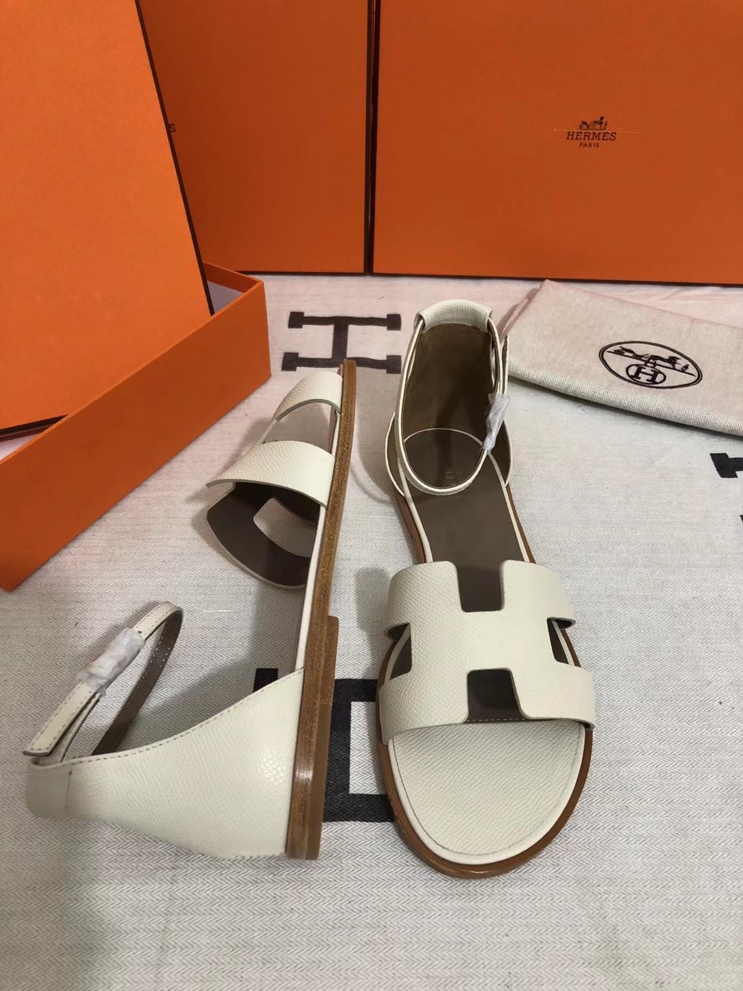 ZMMODE H Flat slipper skin epsom 34-42