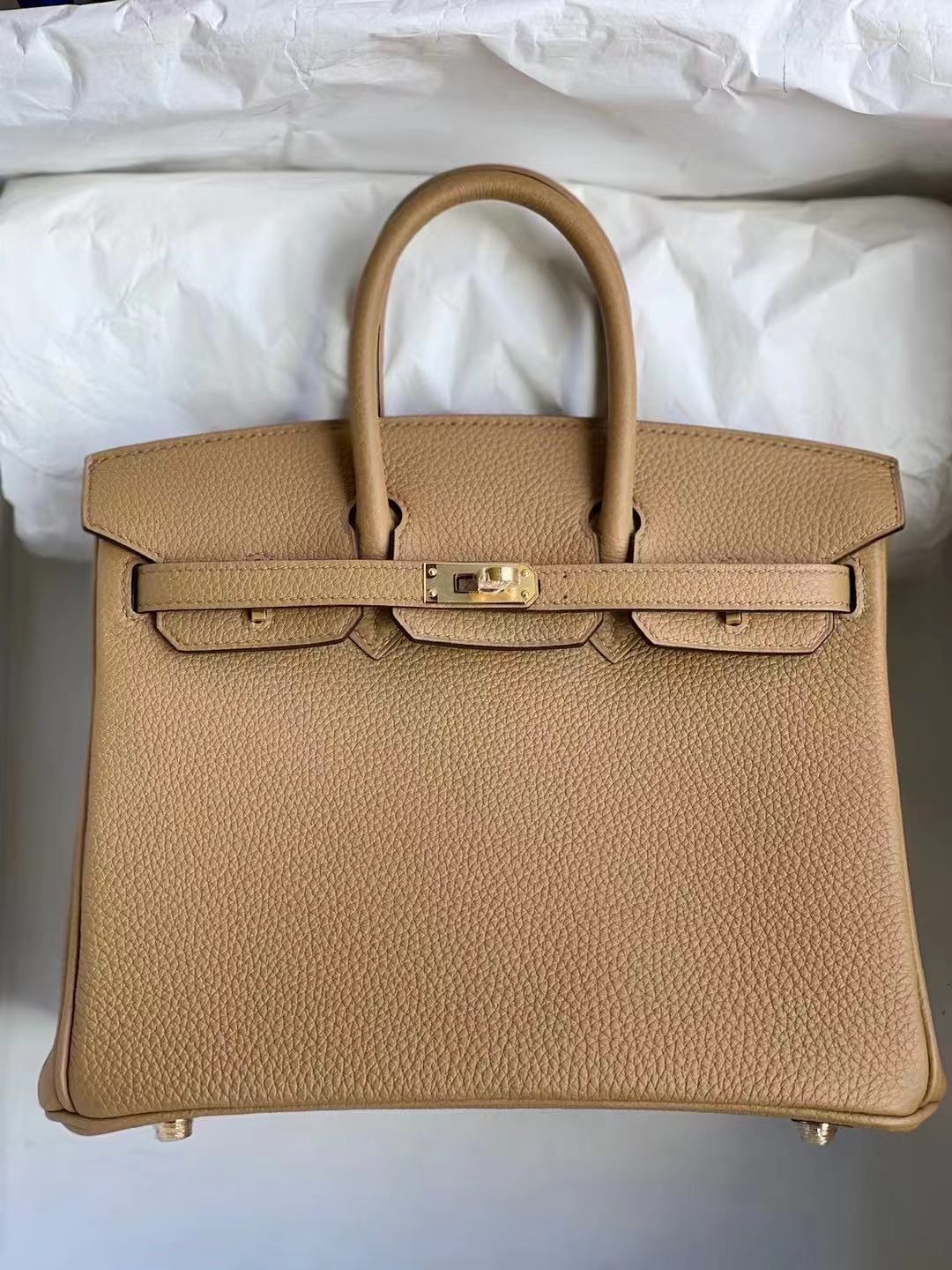 Hermes Birkin 25 Togo 4B BISCUIT United Arab Emirates