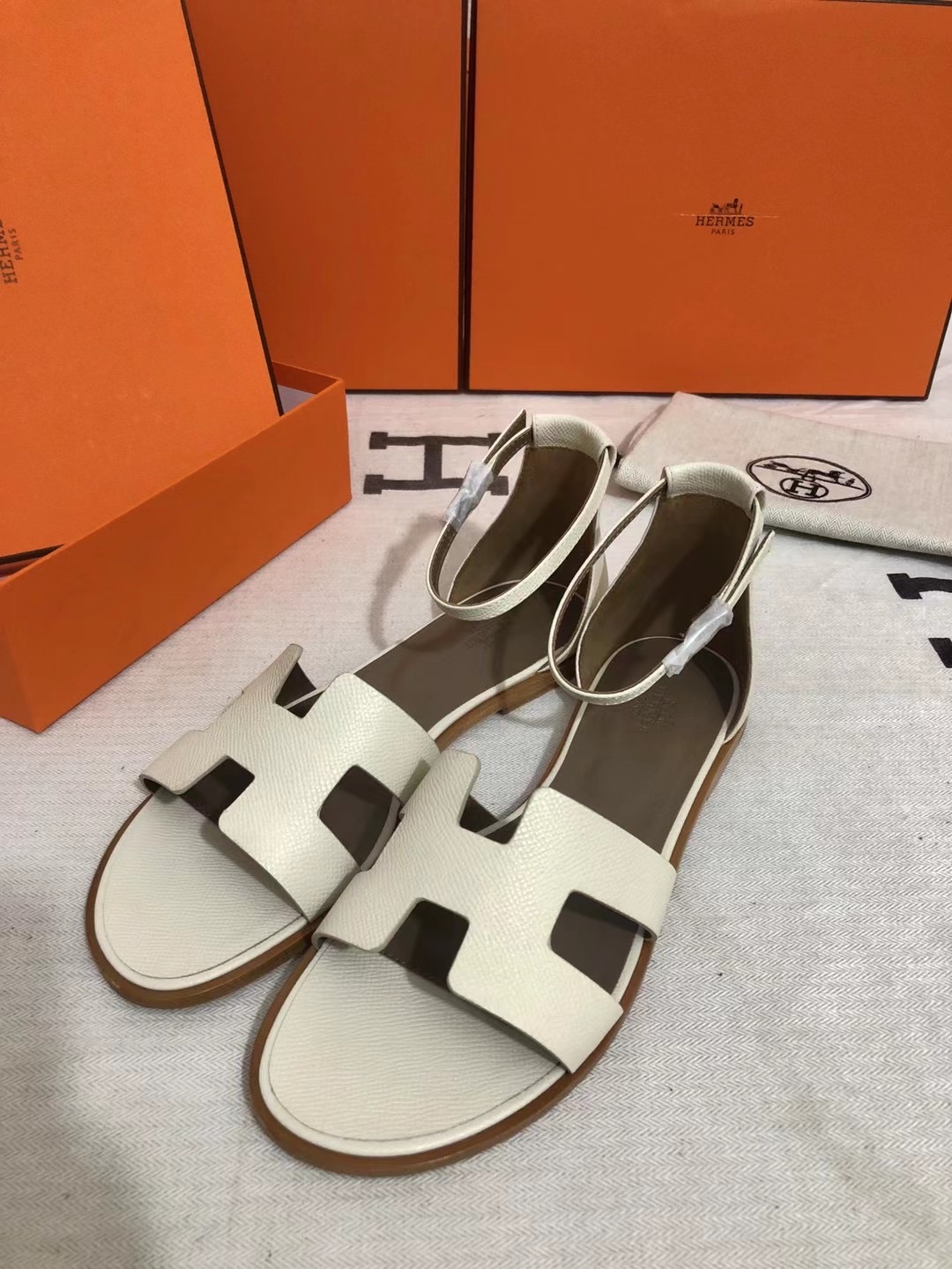 ZMMODE H Flat slipper skin epsom 34-42