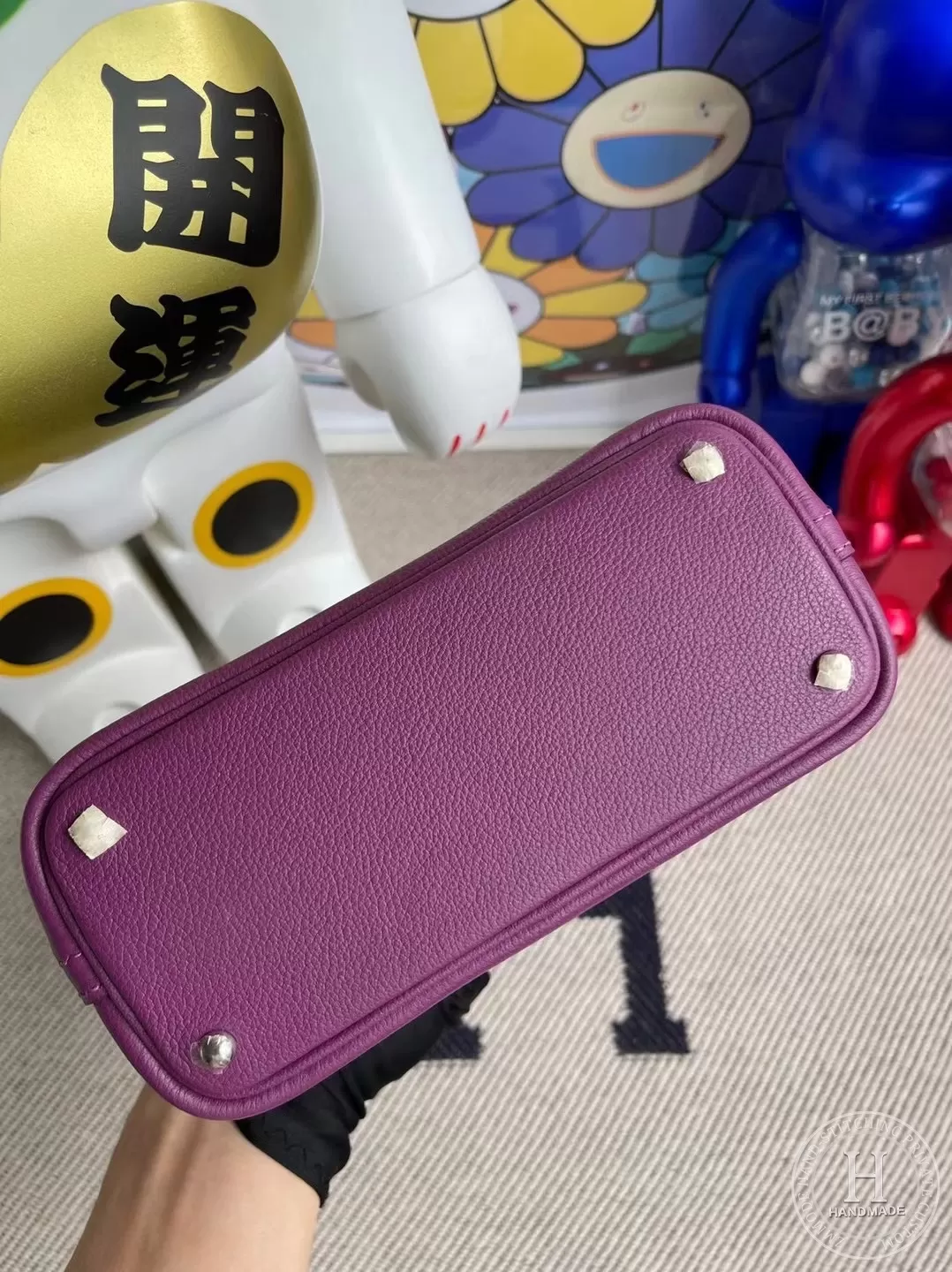 Hermes Mini Bolide Evercolor P9 Anemone Hermes Mini Bolide Evercolor P9 Anemone