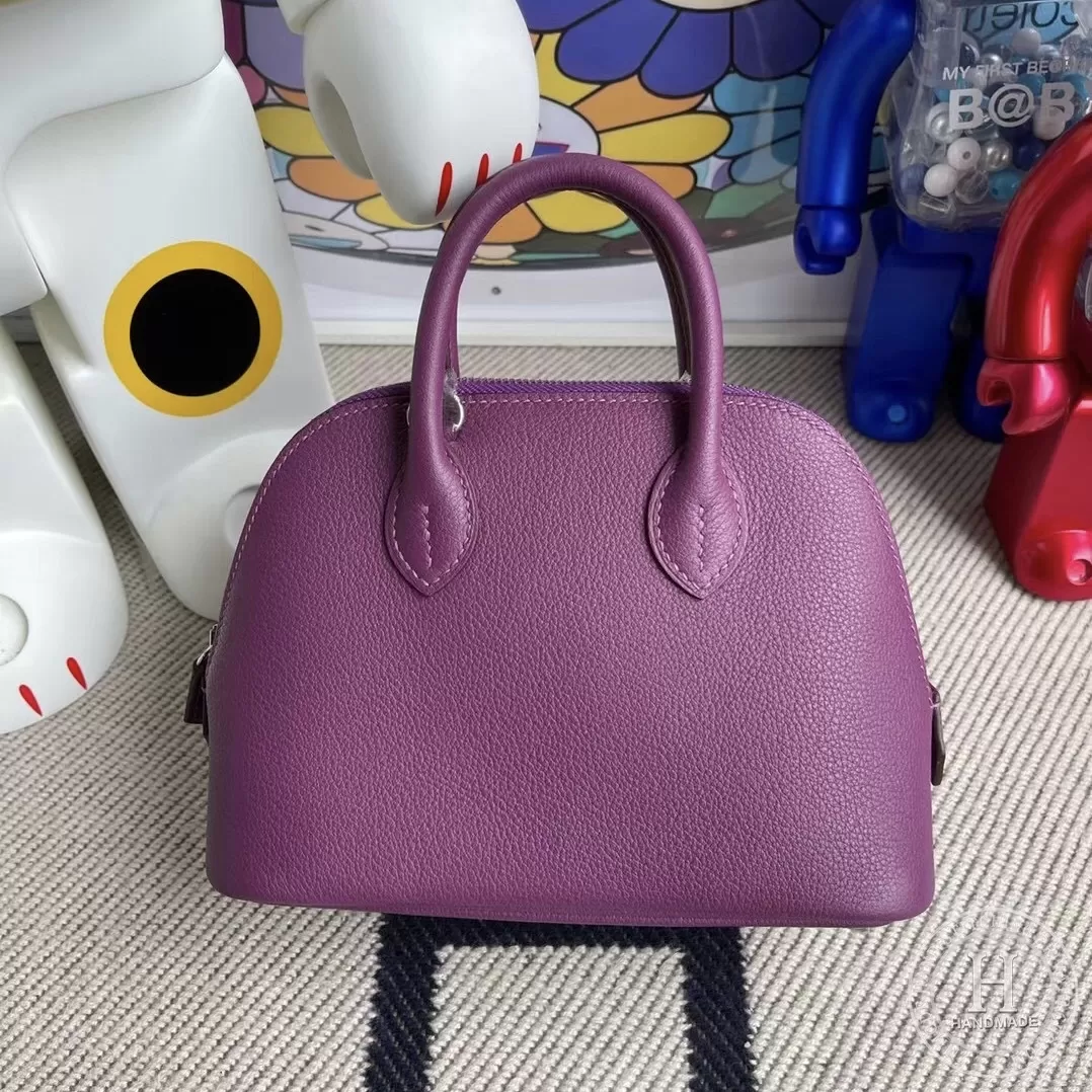 Hermes Mini Bolide Evercolor P9 Anemone Hermes Mini Bolide Evercolor P9 Anemone