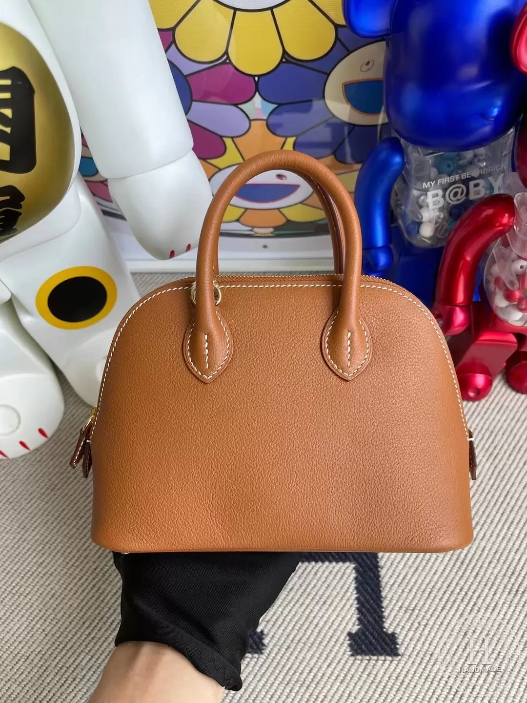 Hermes Bolide 1923 mini Evercolor CC37 Gold Hermes Bolide 1923 mini Evercolor CC37 Gold