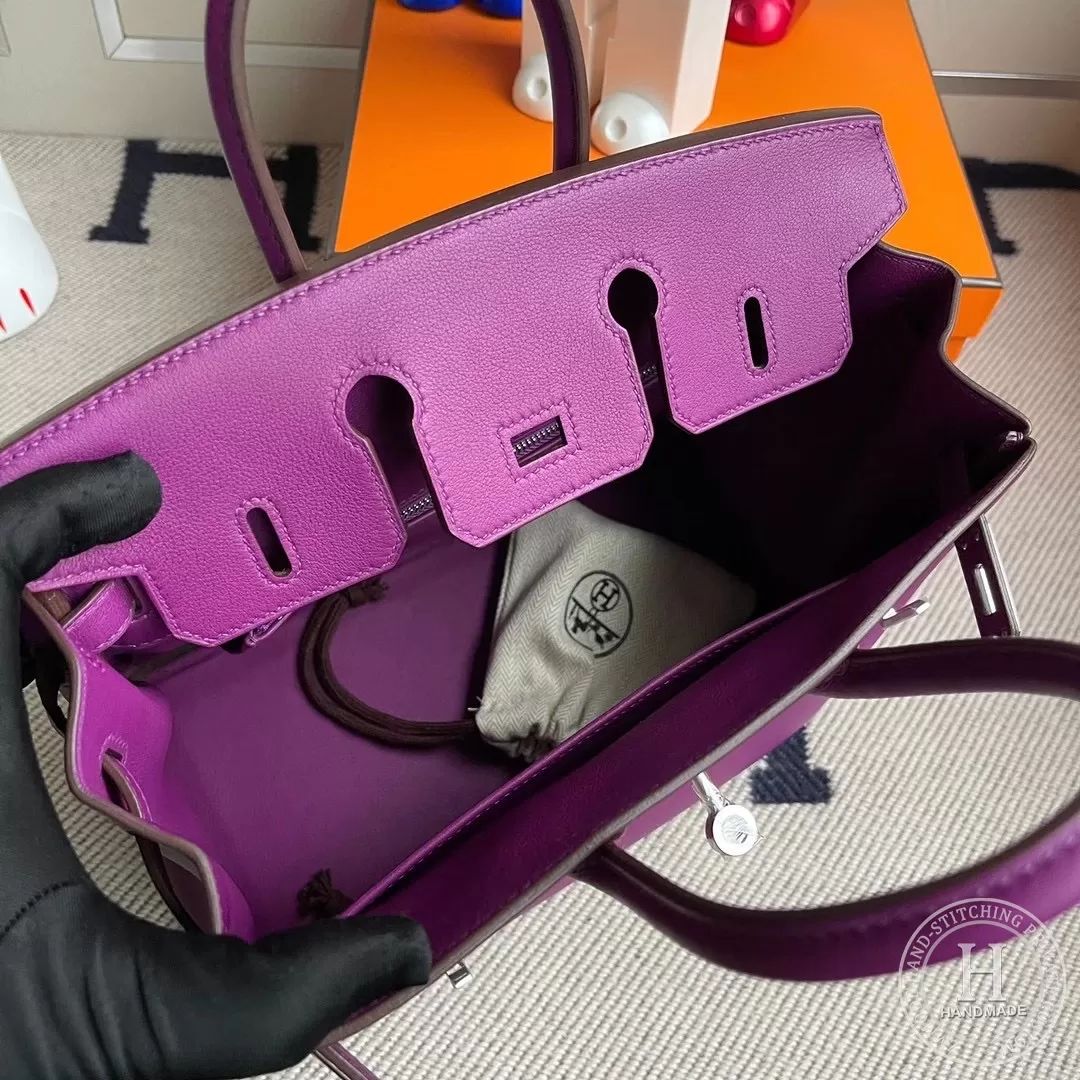 Hermes Birkin 25cm Swift 3I Vert Criquet-4912