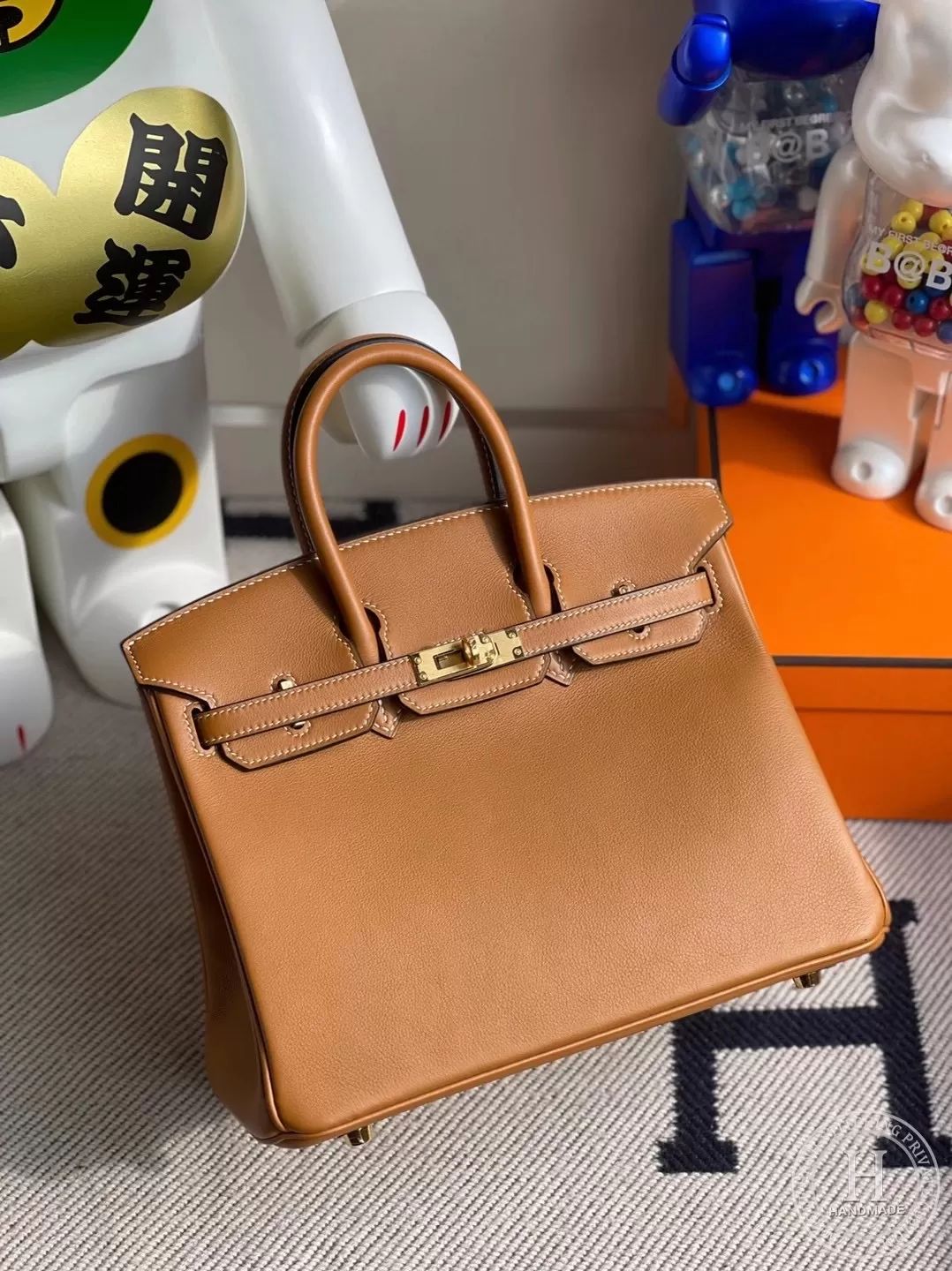Hermes Birkin 25cm Swift P9 Anemone-5569