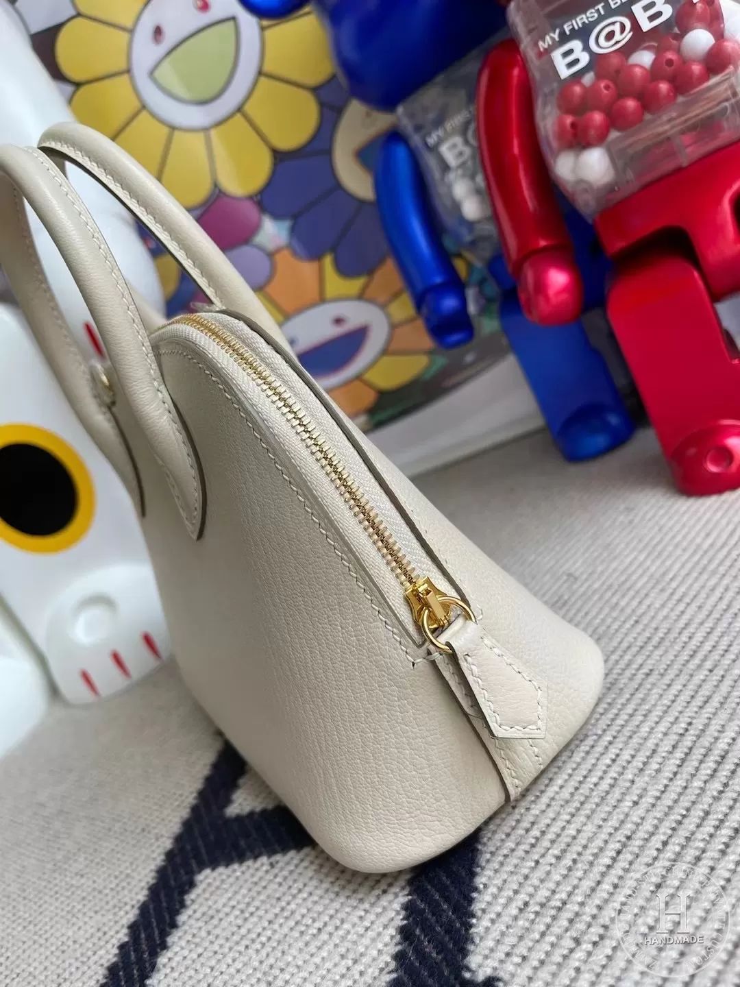 Hermes Mini Bolide Evercolor P9 Anemone-6774