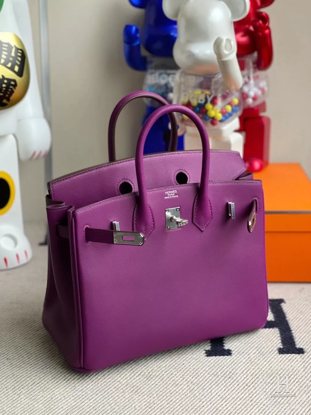 Hermes Birkin 25cm Swift P9 Anemone Hermes Birkin 25cm Swift P9 Anemone