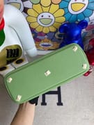 Hermes Bolide 27cm 63 Vert Amande  taurillon Clemence-5796