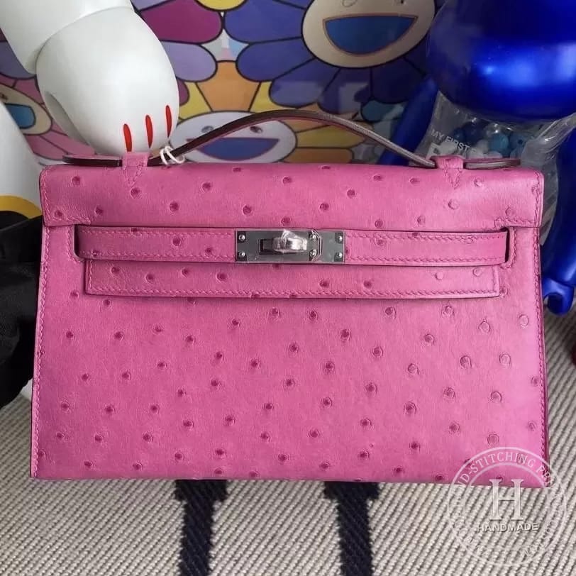 MINIKELLY22 Pochette  OSTRICH 3C-1627