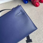 Hermes MiniKelly Pochette22cm Lizard 3Q Rose Sakura