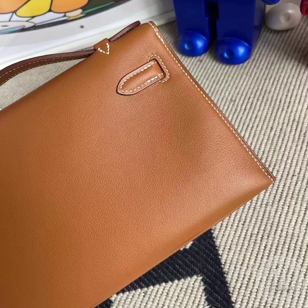 Swift 37 Gold Hermes MiniKelly Pochette Swift 37 Gold Hermes MiniKelly Pochette