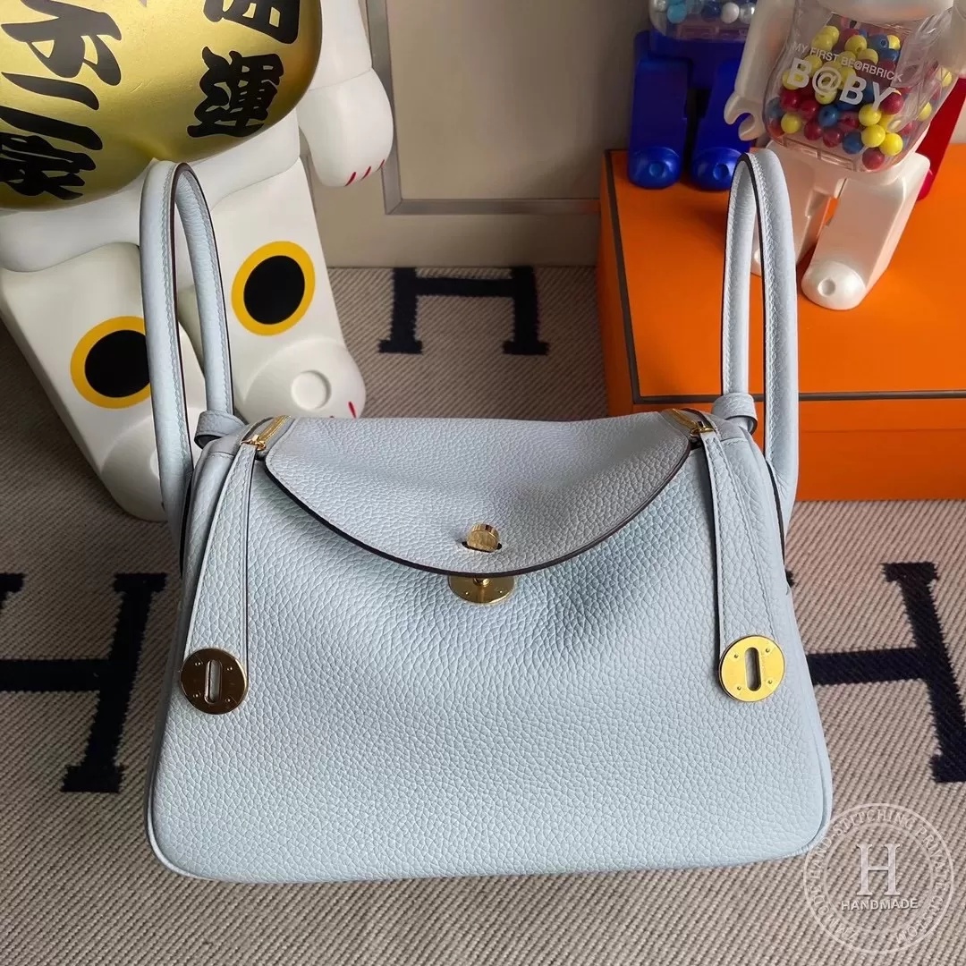 Hermes Lindy 26 TC 18 Etoupe PHW-8731