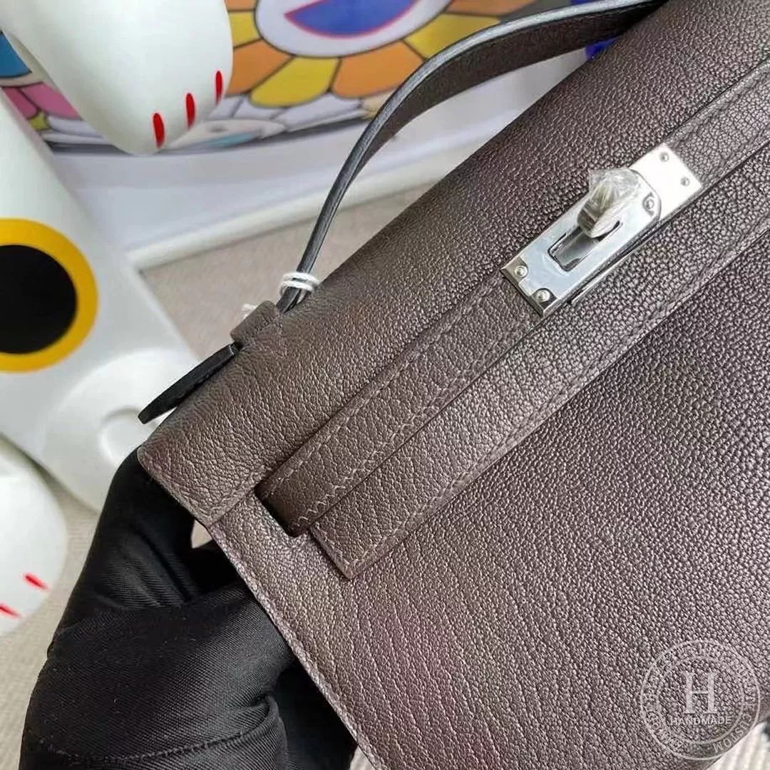 U4 Vert Verigo Hermes MiniKelly Pochette 22 Mysore goatskin-0516