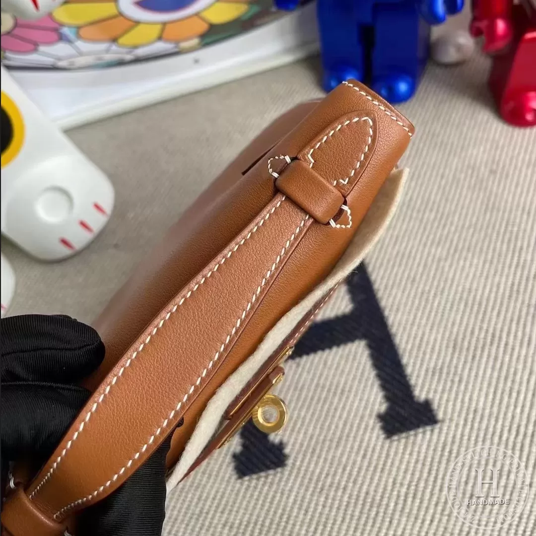 Swift 37 Gold Hermes MiniKelly Pochette Swift 37 Gold Hermes MiniKelly Pochette
