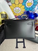 U4 Vert Verigo Hermes MiniKelly Pochette 22 Mysore goatskin-9334