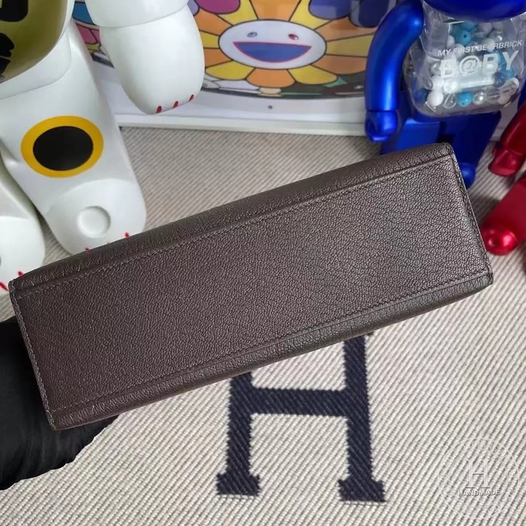41 Havane Hermes MiniKelly Pochette 22 Mysore goatskin 41 Havane Hermes MiniKelly Pochette 22 Mysore goatskin