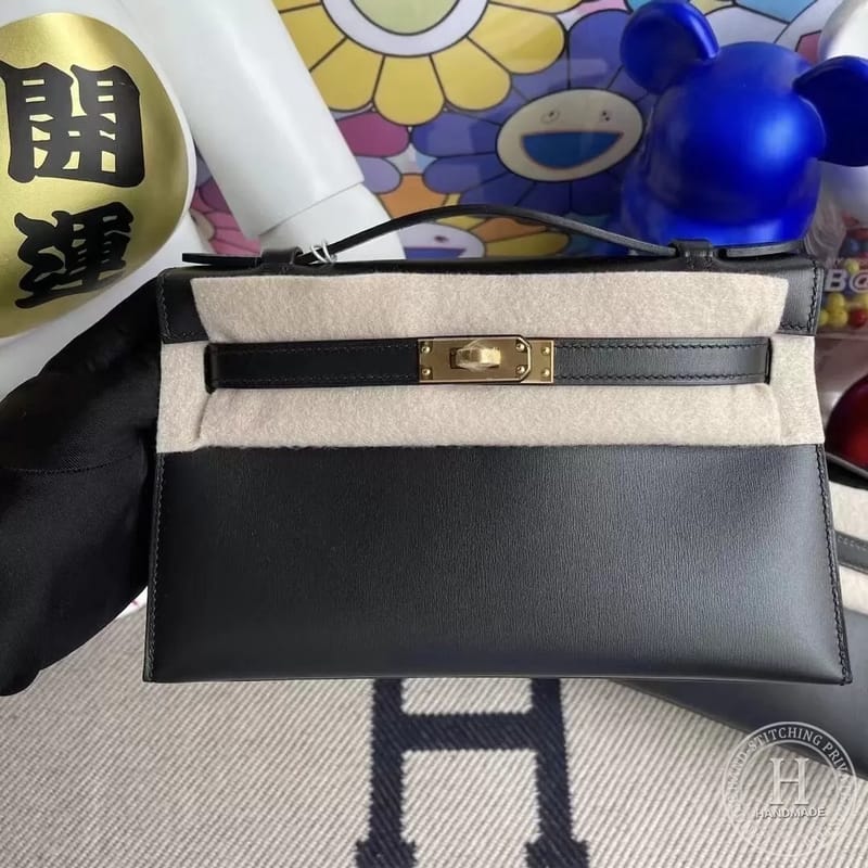 U4 Vert Verigo Hermes MiniKelly Pochette 22 Mysore goatskin-9334