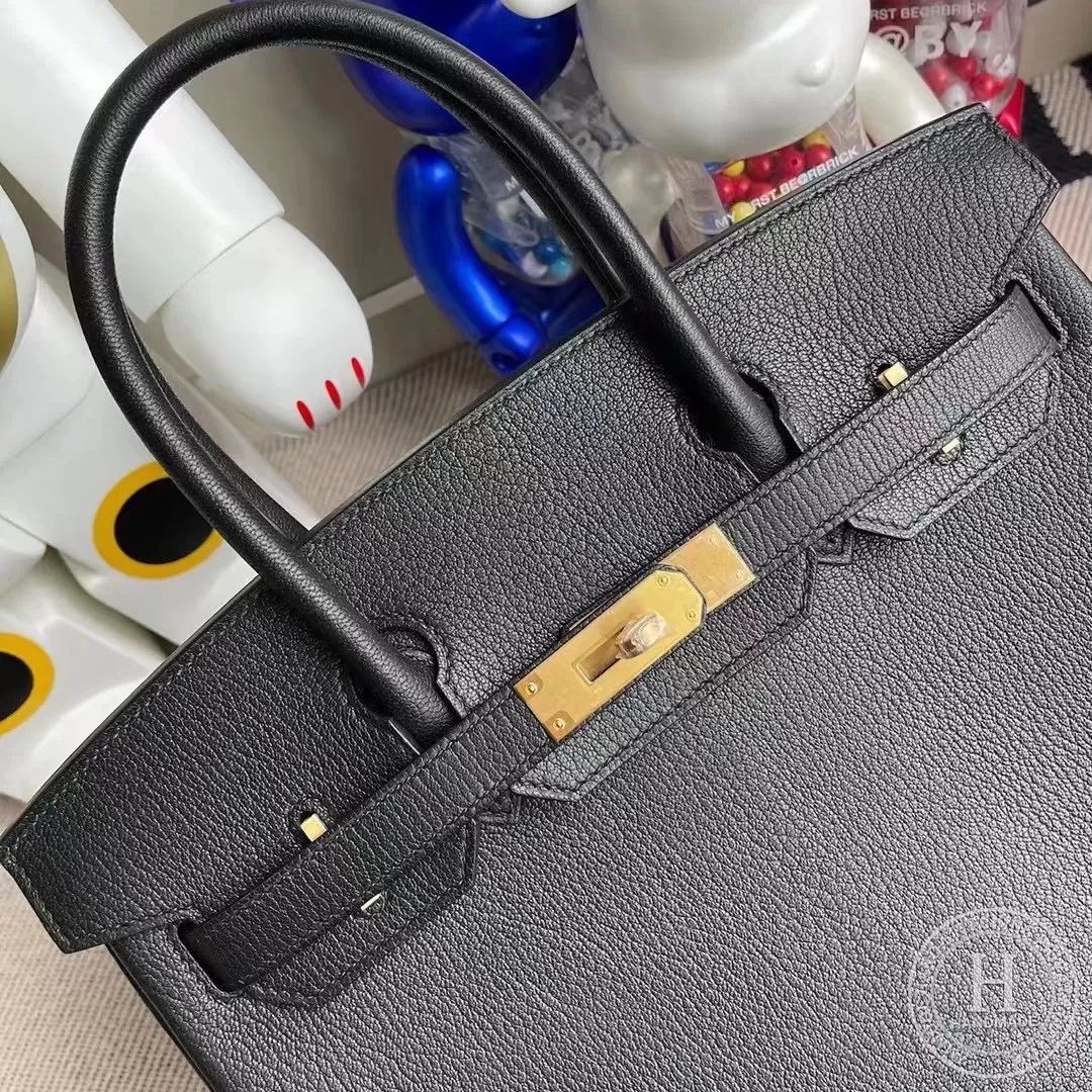 CC34 Fauve  Sellier Barenia Faubourg Hermes Birkin 30cm-9703