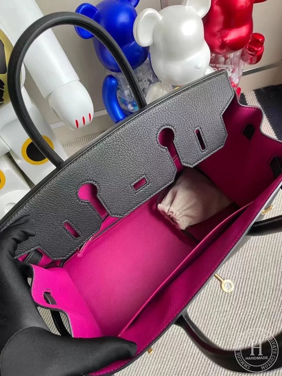 CC34 Fauve  Sellier Barenia Faubourg Hermes Birkin 30cm-9703
