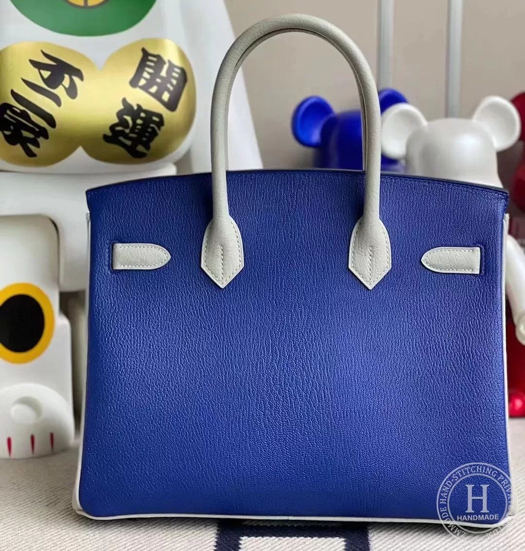 CK89 Noir  L3 Rose Poupre Hermes Birkin 30cm Chevre Mysore Frosted gold button-0241