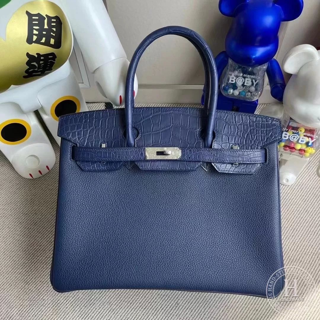 Touch Togo  Matte Nilo Crocodile CK55 Rouge H Hermes Birkin 30cm-2725