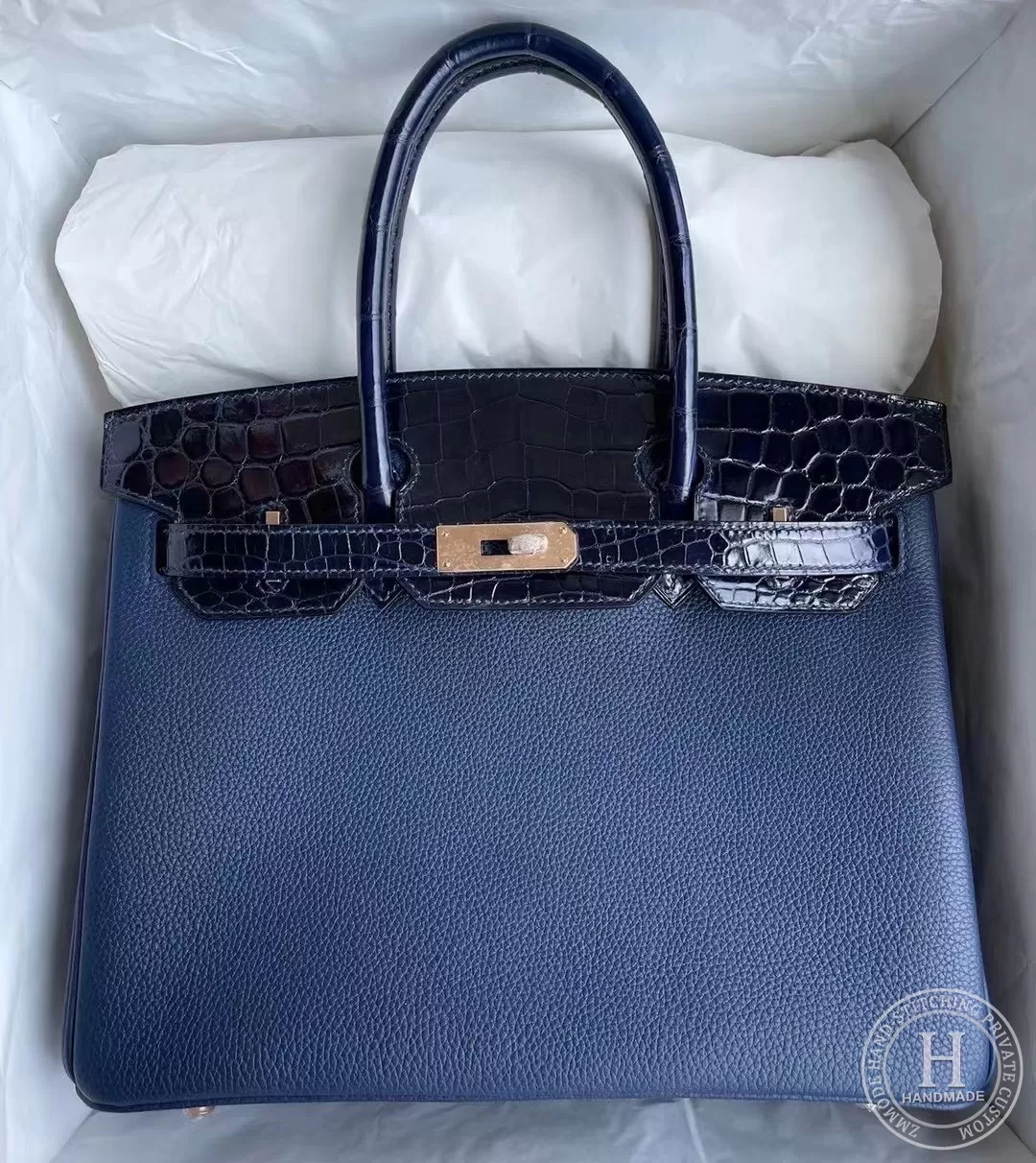 Touch Togo CK73 Blue Sapphire  / CK73 Blue Sapphire Roes GoldBirkin 30cm Hermes