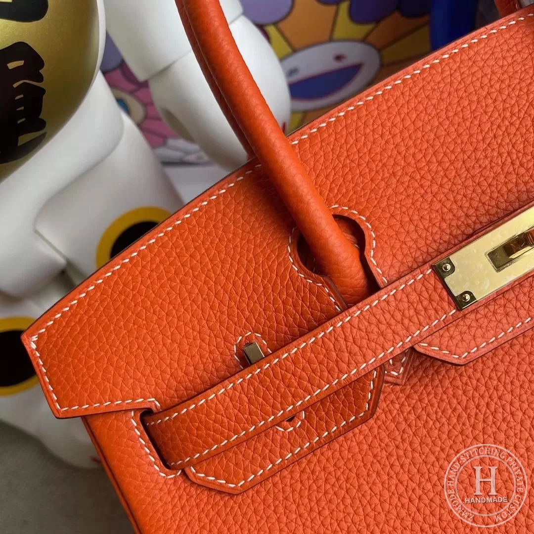 K1 Rouge Grenat Epsom Hermes Birkin 30cm-7377