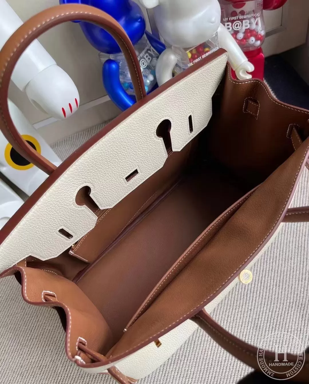 CK10 Craie CK37 Gold Togo Hermes Birkin 30cm CK10 Craie CK37 Gold Togo Hermes Birkin 30cm