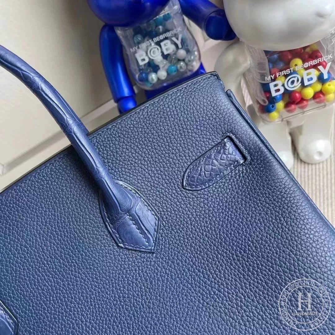 Touch Togo  Matte Nilo Crocodile CK55 Rouge H Hermes Birkin 30cm-2725