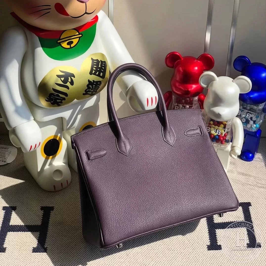 CK59 Raisin Togo Hermes Birkin 30cm