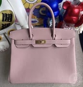 S2 Trench Togo Hermes Birkin 30cm Handbag-4656