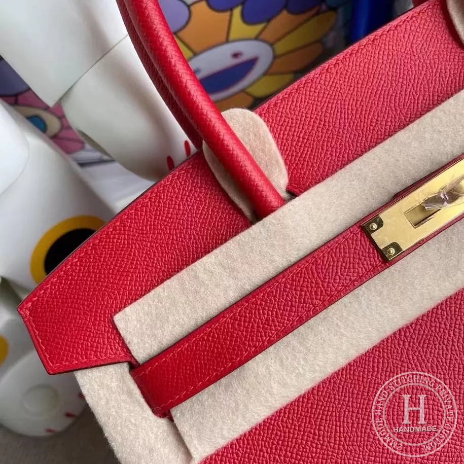 Q5 Rose casaque Epsom Hermes Birkin 30cm