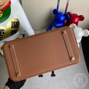 Hermes Birkin 30cm Togo CK37 gold