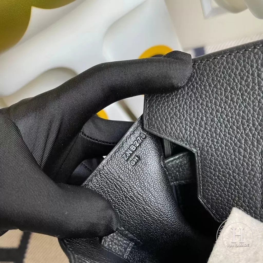 Hermes Birkin 25 30cm CK89 Noir Togo Hermes Birkin 25 30cm CK89 Noir Togo
